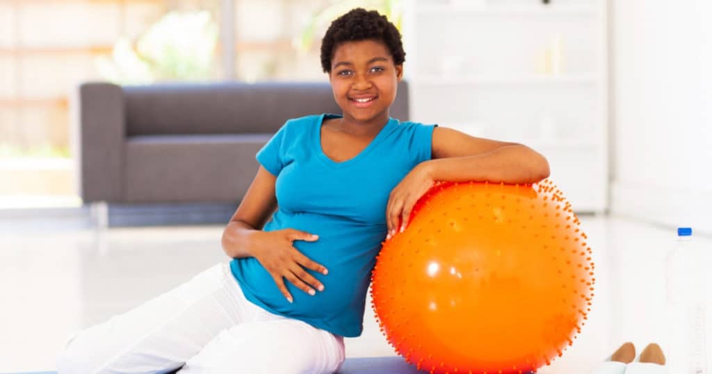 the many uses of a yoga ball