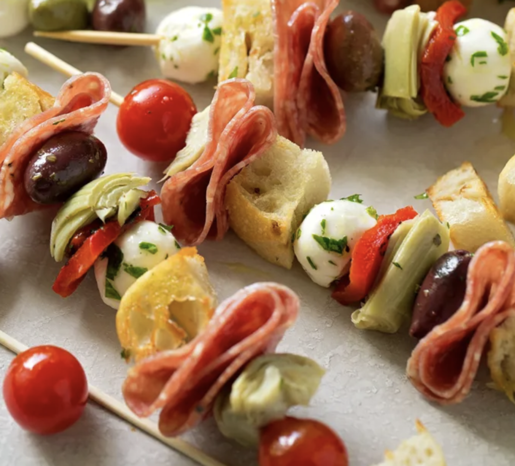 antipasto kebob